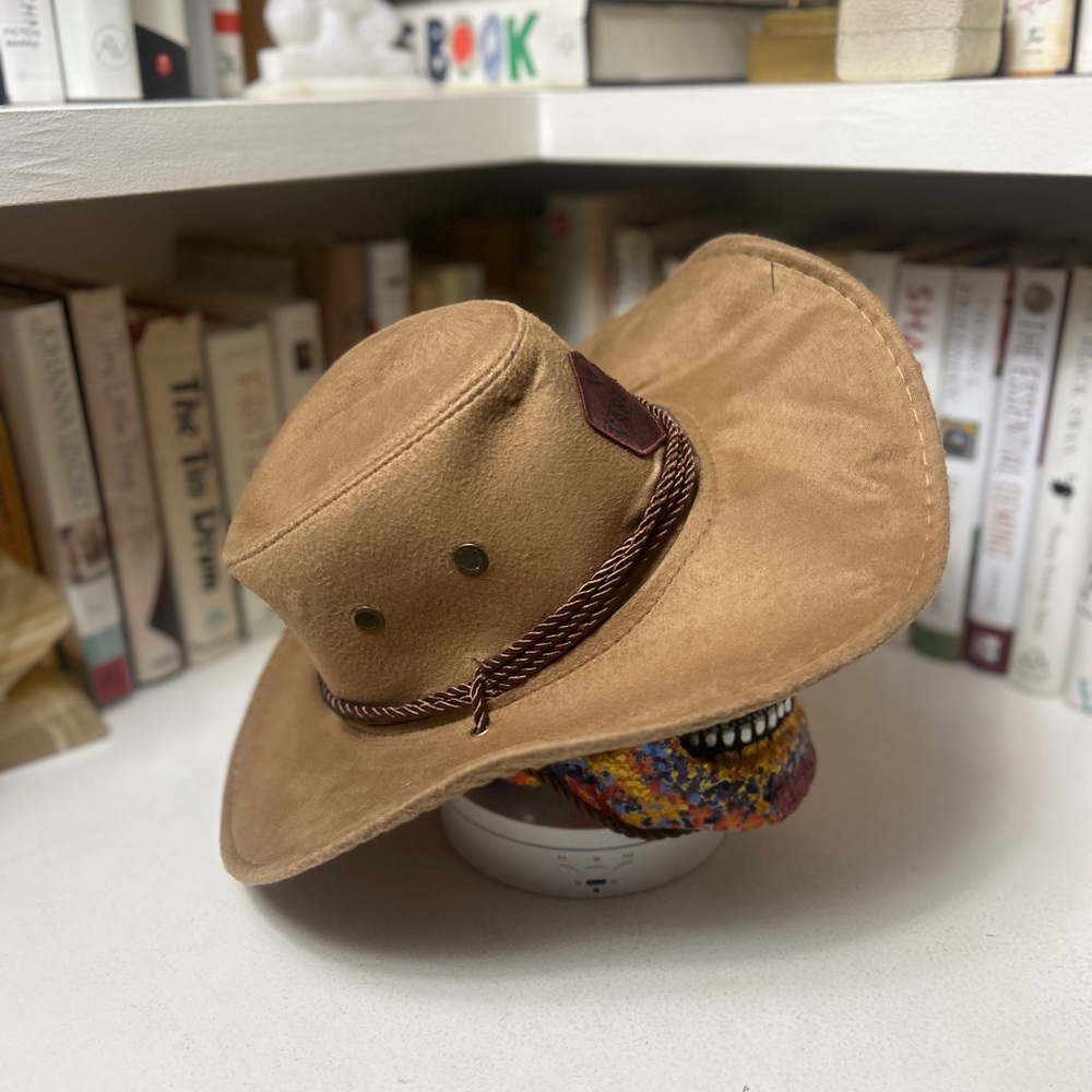 Vartech Tan Outback Hat – Size 6 3/4 (55.5 cm) – Durable & Stylish
